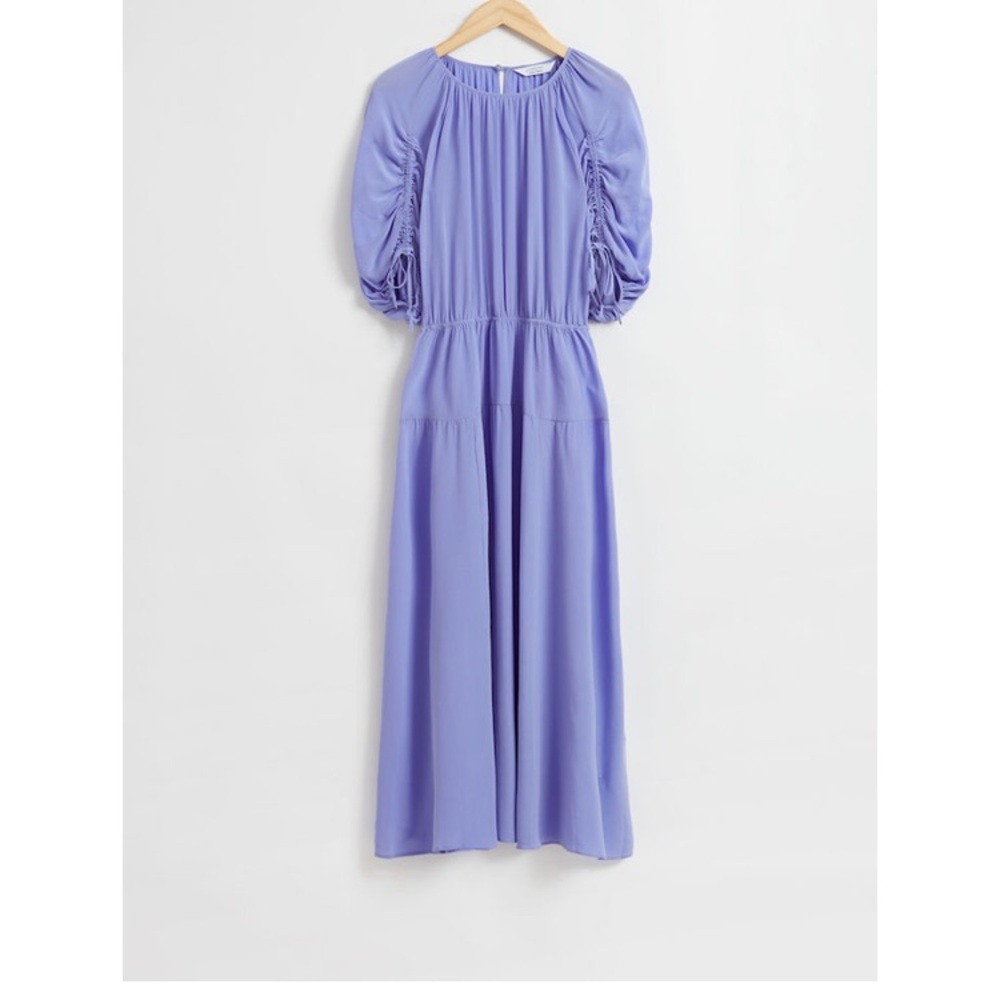 & Other Stories Lilac Long Sleeve Dress
